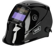 Ideal Automatinis suvirinimo šalmas plieno suvirinimui, 1 vnt., spalva: Juodas