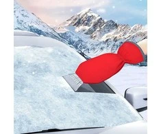 Oem Automobilinis sniego grandiklis su pirštine raudona
