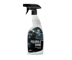 Automobilio prietaisų skydelio, plastikinių, odos ir gumos dalių priežiūrai Polyrole Shine 600 ml GRASS