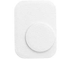 Oem Badget for magnet automobilinis laikiklis leather baltas