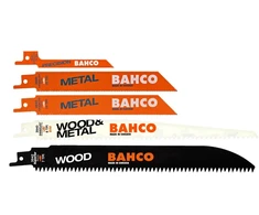 Bahco Sandflex Bi-metal Reciprocating Saw Blades. 5 pcs