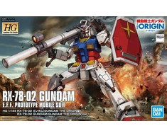 Bandai [026] HG 1/144 RX-78-02 Gundam (Gundam The Origin Ver.) Toy action figure
