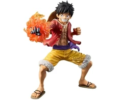 Bandai BANPRESTO EVENT EXCLUSIVE GRANDISTA ONE PIECE - MONKEY. D. LUFFY METALLIC COLOR.