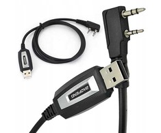 „Baofeng“ USB laidas, skirtas UV-5R 82 888S UV-S9 PLUS UV-13 16 17 21 radijo stotelių programavimui su K tipo kištuku