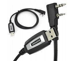 „Baofeng“ USB laidas, skirtas UV-5R 82 888S UV-S9 PLUS UV-13 16 17 21 radijo stotelių programavimui su K tipo kištuku