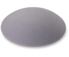 Barcz Nežinomas Durų stabdiklis, 1.3 cm, Ø 6 cm, plastikas, pilka