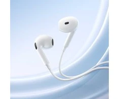 Baseus Encok CZ19 su laidu In-Ear ausinės baltos spalvos