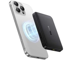 Baseus EnerFill FM12 10000 mAh 22.5W Qi2 MagSafe juoda