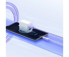 Greitas įkrovimas USB-C Baseus Flash, QC 3.0, Huawei SCP, Samsung AFC, 5A, 1m (žalia)