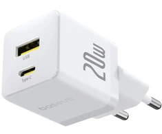 Baseus Palm Universal Baltas AC Fast charging Indoor