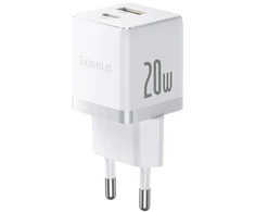 Baseus Palm Universal Baltas AC Fast charging Indoor