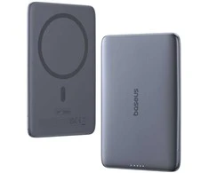 Baseus PicoGo AM41 ultra-slim magnetic 5000 mAh 20W pilka