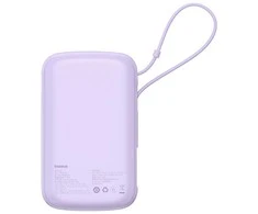 Baseus Qpow Pro+ 10000 mAh 22.5W violetinė