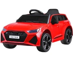 Akumuliatorinis sportinis automobilis vaikams Jokomisiada AUDI RS 6 PA0297 | spalva: raudona