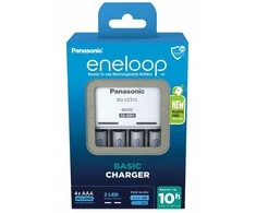 Baterija charger PANASONIC Eneloop Basic BQ-CC51 + 4x AAA 800 mAh (K-KJ51MCD04E)