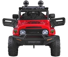Akumuliatorinis automobilis vaikams Jokomisiada Toyota FJ CruiserHilux PA0301 | spalva: raudona