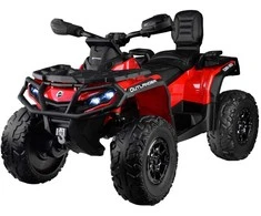 Jokomisiada Baterija-powered quad for children 2 people CAN-AM OUTLANDER 4x4 LED panel PA0326