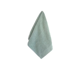 Bath towel Faro Tekstylia Bart. greenish color. 50 x 30 cm