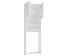 Bathroom small cabinet Deftrans Pik B60. baltas. 25x64x189