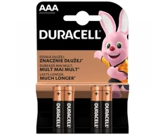 Batteries Duracell MN2400. AAA. 1.5 V. 4 pcs