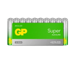 Batteries GP GPPCA24AS540. AAA. 1.5 V. 20 pcs