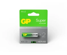 BATTERIES GP SUPER ALKALINE AA/LR06 2PCS