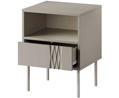 Cama Meble Bedside table 2 pcs. TRESSE 44x40x53 cashmere matt