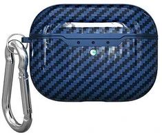 Beline AirPods Carbon Dėklas Apple Air Pods Pro 2 mėlynos spalvos