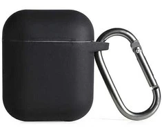 Dėklas Beline AirPods Silicone Cover Air Pods1/2 juodos spalvos