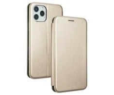 Beline Book Magnetic Apple iPhone 12/12 Pro 6.1" dėklas aukso spalvos
