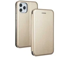 Nežinoma Atverčiamas dėklas skirtas Apple iPhone 12 5,4", auksinis