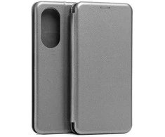 Beline Book Magnetic Oppo A98 dėklas telefonui plieno spalvos