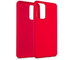 Beline Silikoninis Apple iPhone 13 mini 5,4" dėklas telefonui raudonos spalvos
