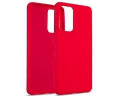 Beline Silikoninis Apple iPhone 13 Pro Max 6,7" dėklas telefonui raudonos spalvos