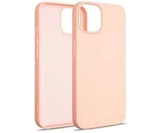 Beline Silikoninis Apple iPhone 15 6.1" dėklas telefonui rožinio aukso spalvos