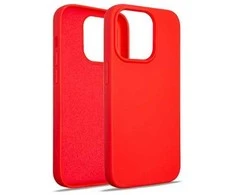 Beline Silikoninis Apple iPhone 15 Pro 6,1" dėklas telefonui raudonos spalvos