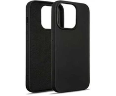 Beline Silikoninis Apple iPhone 15 Pro 6,1" dėklas telefonui juodos spalvos