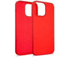 Beline Silikoninis Apple iPhone 15 Pro Max 6,7" dėklas telefonui raudonos spalvos