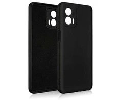 Beline Silicone Dėklas Motorola MOTO G73 juodos spalvos