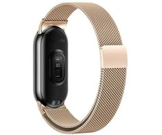 Beline Mi Band 10/9/8 Magnetic apyrankė Rose aukso spalvos
