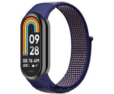 Beline Mi Band 10/9/8 NylonLoop apyrankė Navy