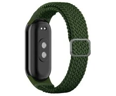 Beline apyrankė Mi Band 9/8 Textile žalios spalvos