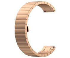 Išmaniojo laikrodžio Samsung Galaxy Watch/Active/3/Huawei GT 2/Garmin Vivomove/Vivoactive 3 dirželis Beline, Rausvos spalvos, 20mm