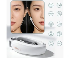 „Belleskin by MAXGROOM M-170 EMS“ LED veido ir smakro masažuoklis - Baltas