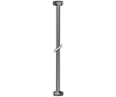 BENKISER Prijungiamasis vamzdis, DN10, 50 cm, dvi 1/2" veržlės