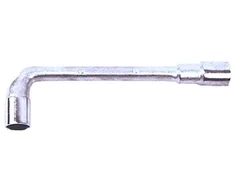 Bent tubular wrench. 10 mm