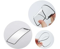 LCD apsauginis stikliukas Bestsuit Flexible Hybrid Glass 9H Xiaomi 14T pritaikytas dėklui juodas
