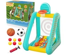 Bestway 3-in-1 garden game basketball + football + goal 127x109x178cm 52813