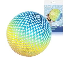 Bestway Inflatable Beach Ball COLORFUL SQUARES - large 107cm 31152