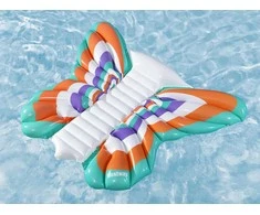 Bestway Inflatable beach mattress - large water lounger BUTTERFLY 193x176cm 43963